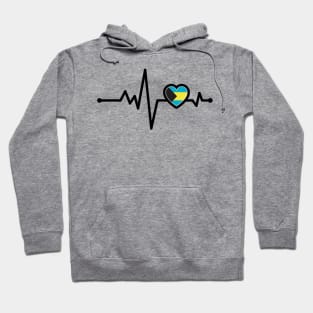 Bahamas Heart Monitor Hoodie